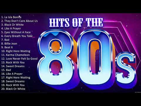 Nonstop 80s Greatest Hits 💿 George Michael, Culture Club, Janet Jackson, Whitney Houston