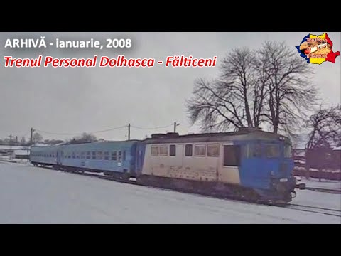 ARHIVA - Trenul Personal Dolhasca - Falticeni [ianuarie, 2008]