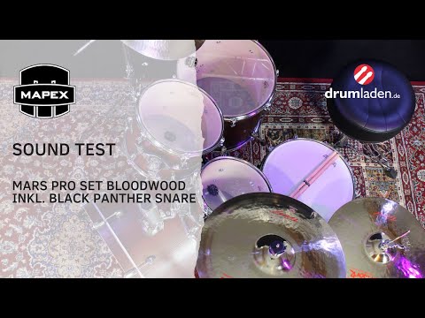 Mapex Mars Birch Drumset in Bloodwood