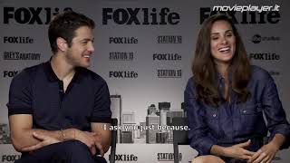 Stefania Spampinato's moments on interviews for Grey's Anatomy | 2018 | SUB ENG video