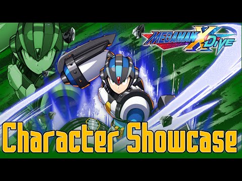 Gaea Armor X 5* Character Showcase - Mega Man X DiVE