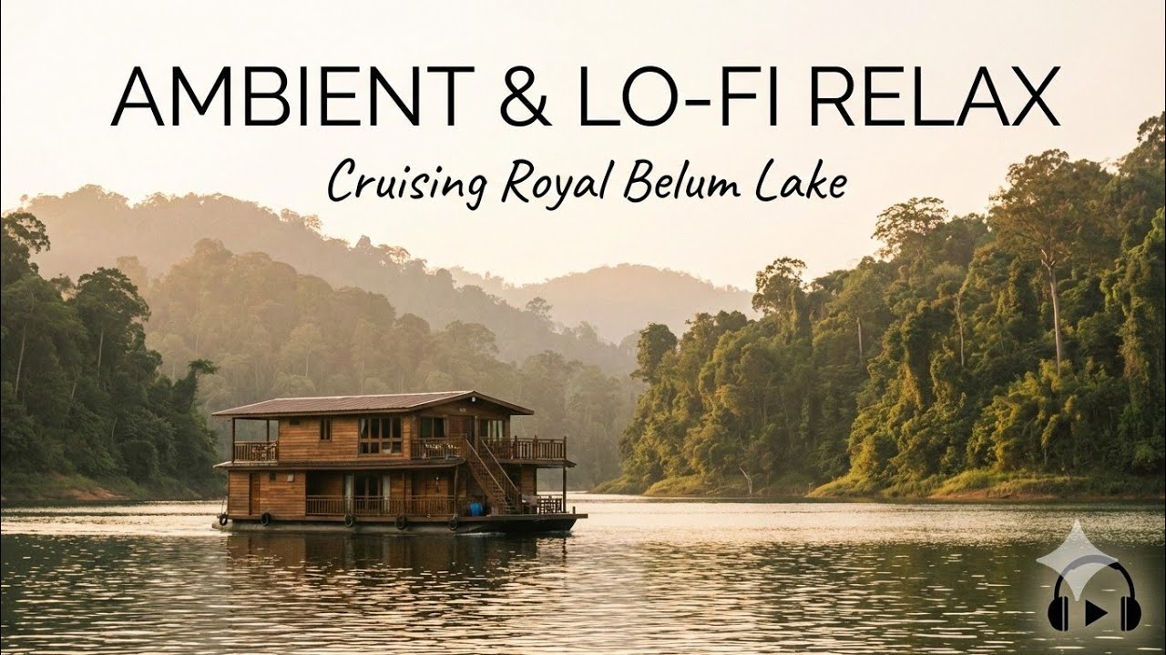 Calm Your Mind: Lo-Fi Chill Beats on a Malaysia Jungle Houseboat 🎧