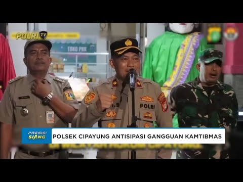 POLSEK CIPAYUNG BERSAMA MUSPIKA GENCAR ANTISIPASI KENAKALAN REMAJA DAN GANGGUAN KAMTIBMAS