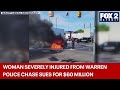 Innocent driver severely injured in crash due to Warren police chase, files lawsuit