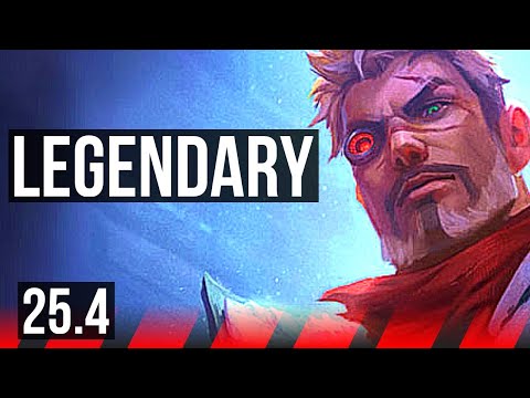 JAYCE vs AKALI (TOP) | 13/1/8, Legendary | KR Grandmaster | 25.4