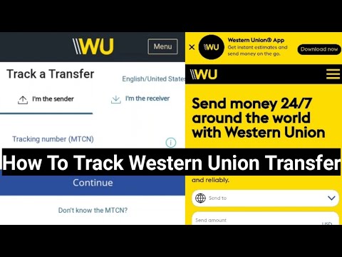 Western Union Tracking