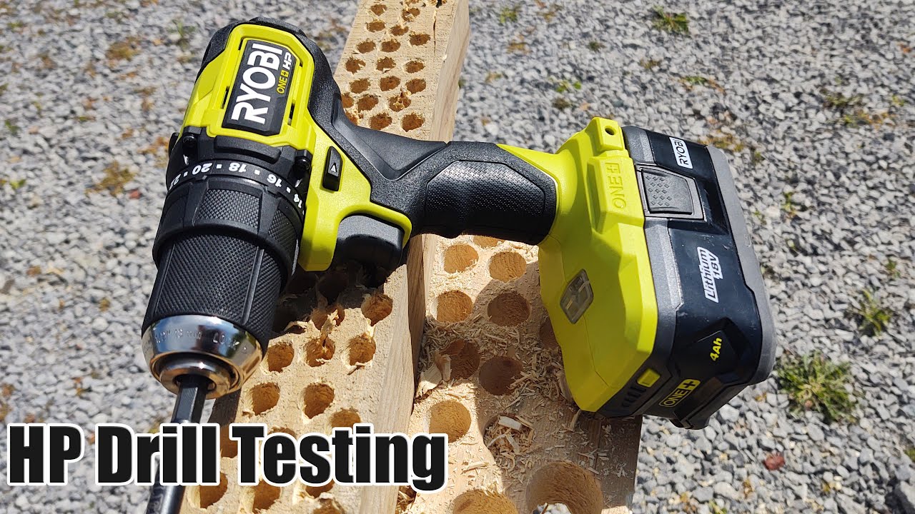 RYOBI 18V ONE+ HP Compact Brushless 1/2 Drill/Driver Review MODEL # PSBDD01K