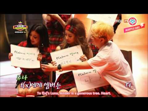 [HeartfxSubs] 130731 f(x) - Show Champion Interview (eng)