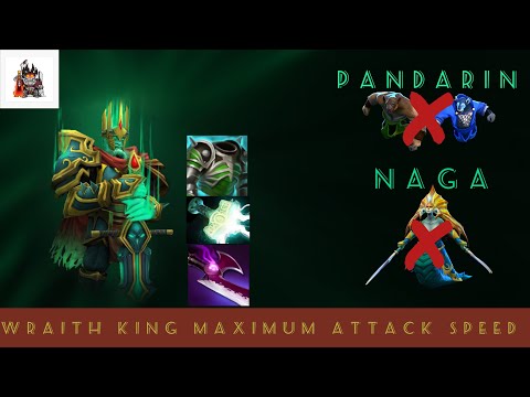 WRAITH KING maximum attack speed. Deleted Naga and Pandaren. 4 lives cant die. Your soul is mine!