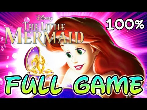 Disney's The Little Mermaid 2 FULL GAME Longplay (PS1) 100% collectibles