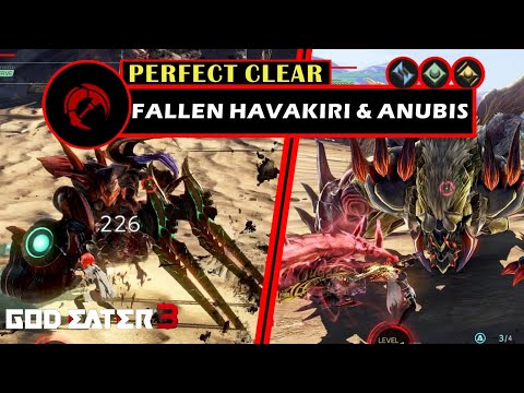 Fallen Havakiri & Anubis Perfect Clear [Heavy Moon] - God Eater 3