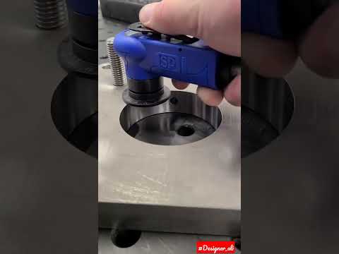 Mini Air Beveler Next Level Chamfers By Hand || Mini Machine #chamfering #machine