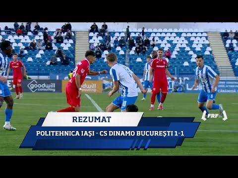 Liga 2 Casa Pariurilor, Etapa 10: Politehnica Iaşi - CS Dinamo Bucureşti 1-1 (Rezumat, 17.10.25)