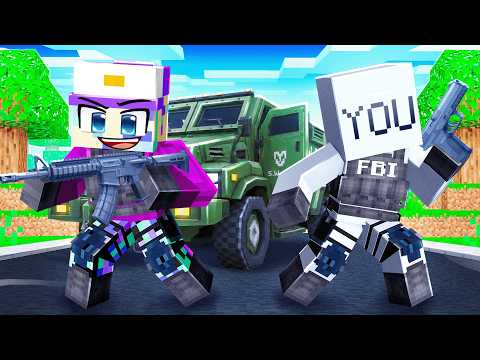 YOU and Dash Become SWAT in Minecraft
