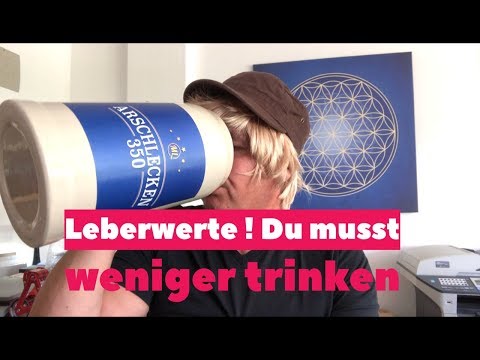 Du, wenn der Hausarzt bei Dir anruft und du weniger trinken musst