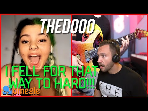TheDooo - Guitarist BLOWS MINDS on OMEGLE [REACTION!!!] STIGMA GOT ME
