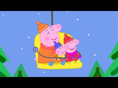 Der Schneebedeckte Berg | Peppa-Wutz Volle Episoden