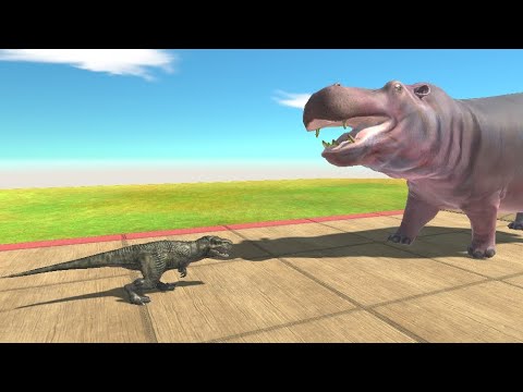 Baby T-Rex VS Giant Animals | Animal Revolt Battle Simulator