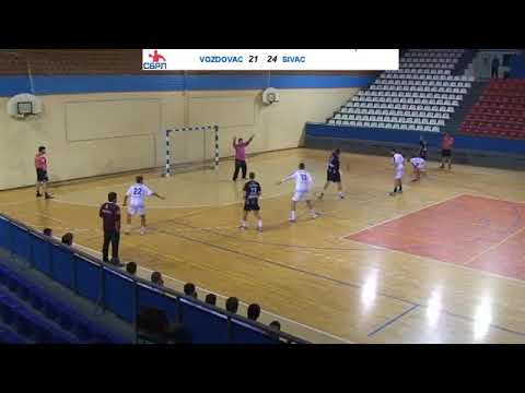 SUPER B LIGA "SEVER - CENTAR" 3. KOLO - RK SC VOŽDOVAC 2012 - RK SIVAC 69 - RETROSPEKTIVA UTAKMICE