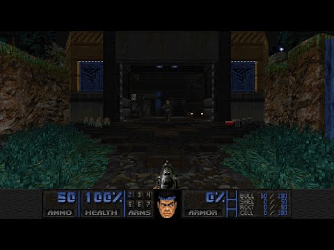 Doom 2 - Atmospheric Extinction (Map 1: Devour and Saturate) UV-Max (WAD Author: Velvetic)