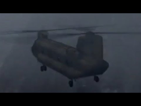 1994 Mull of Kintyre Chinook Crash - Animation