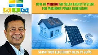 How To Monitor Panel Performance for Your Solar Energy System