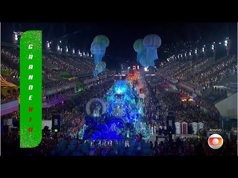 [Full HD] Grande Rio 2025 - desfile completo (com esquenta) - TV Globo Rio