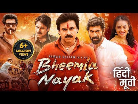 Pawan Kalyan's BHEEMLA NAYAK (2024) Full Hindi Dubbed Action Movie | Rana Daggubati | New Movie
