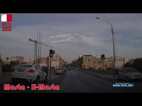 Mosta - Il-Mosta 2013 - Malta Dashcam Driving Movies WWW.TOFIL.NET