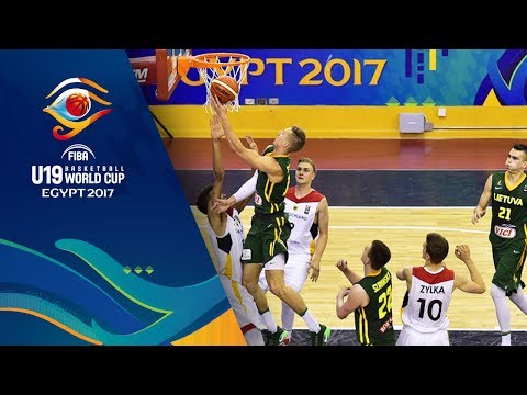 Germany v Lithuania - Highlights - FIBA U19 Basketball World Cup 2017
