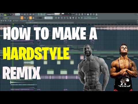 How To Make a HARDSTYLE REMIX + Free FLP Download🔥