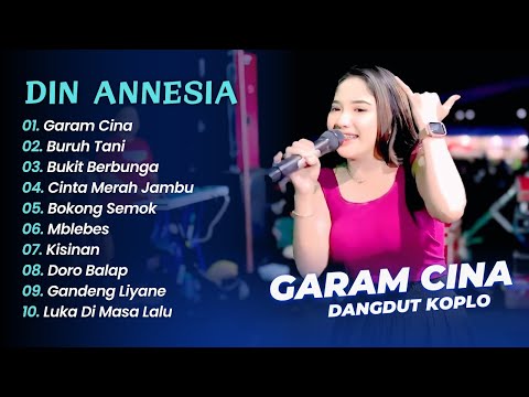 Din Anesia - GARAM CINA - BURUH TANI - BUKIT BERBUNGA - CINTA MERAH JAMBU || DANGDUT KOPLO HITS 2025