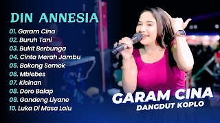 Download lagu Din Anesia - GARAM CINA - BURUH TANI - BUKIT BERBUNGA - CINTA MERAH JAMBU || DANGDUT KOPLO HITS 2025 mp3