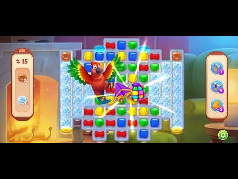 😱 Homescapes Level 239 - Only 15 Moves | Can I Beat? | Homescapes Android Gameplay