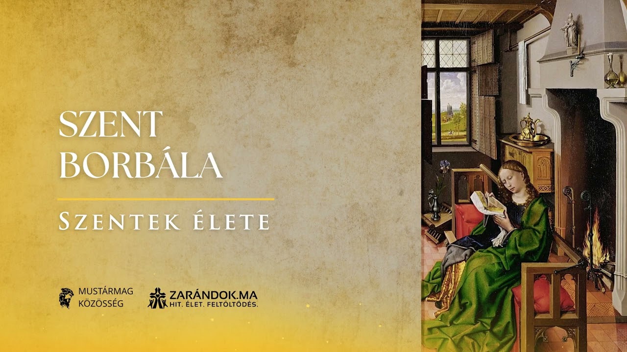 Szent Borbála: A torony harmadik ablaka – a hit fénye a kard árnyékában – Szentek élete