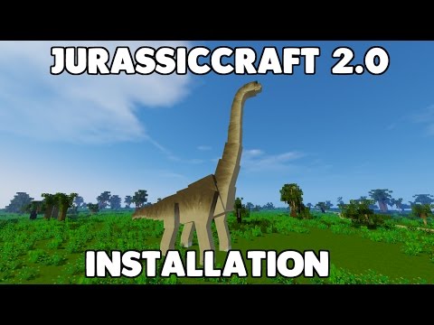 Minecraft 1.10.2+: How To Install JurassiCraft 2.0!
