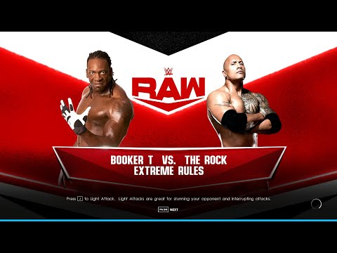 FULL MATCH: Booker T vs. The Rock – EXTREME RULES Match: RAW 2023 #wwe #Rock #Booker T #Full Match