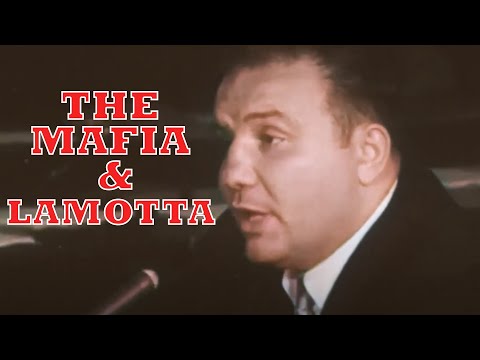 LAMOTTA & THE MAFIA - Jake Lamotta Admits throwing the 1947 Fight With Billy Fox (1960 in COLOUR)