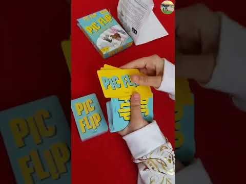 How to play Pic Flip card game by FamilyVideoDiaries