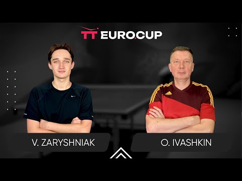11:15 Vadym Zaryshniak - Oleksandr Ivashkin 29.07.2025 TT Euro.Cup Ukraine Master. TABLE 3