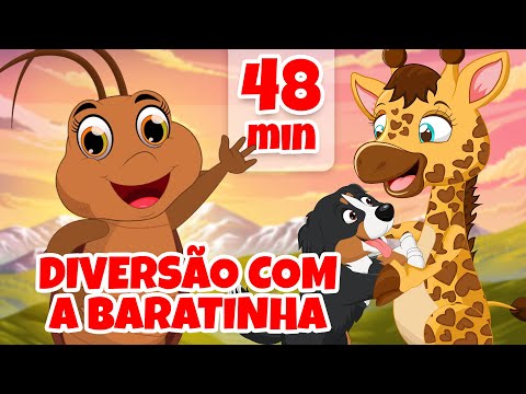 Diversão com a Baratinha - Giramille 48 min | Desenho Animado Musical