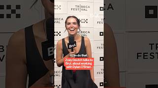 Zoey Deutch on Dylan O'Brien.