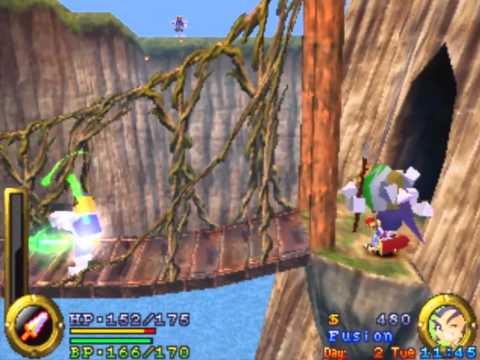 Brave Fencer Musashi - 03: All this Red in the Text