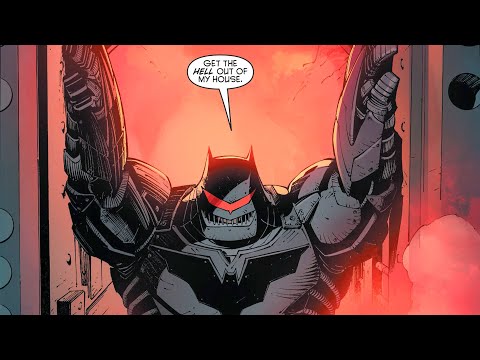 Batman’s hell bat suit