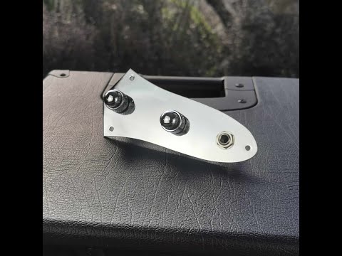 Tone Merchants Concentric Control Plate & Wiring Harness For Jazz Bass