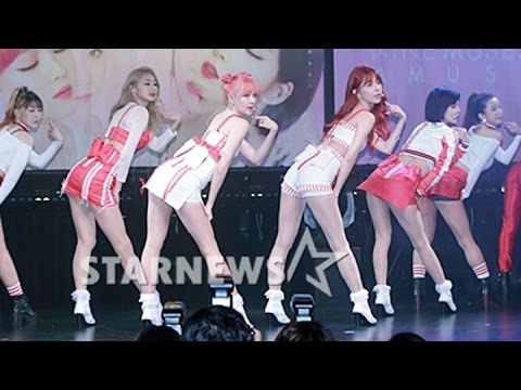 ★'데뷔' 나인뮤지스A, 타이틀곡 '입술에 입술' 등 쇼케이스 공연 하이라이트★