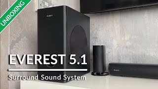 Majority Everest Bluetooth 5.1 Dolby Digital Surround Sound System - UNBOXING