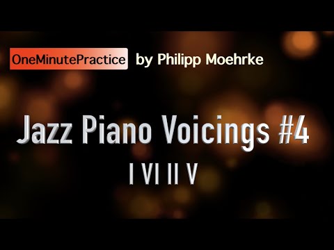 OneMinutePractice - Jazz Piano Voicings #4