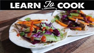 Learn To Cook: How To Make Asian Tacos