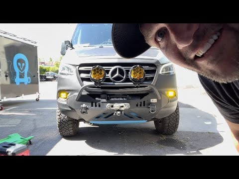 Sprinter Fog Light Install Video [Baja Designs]